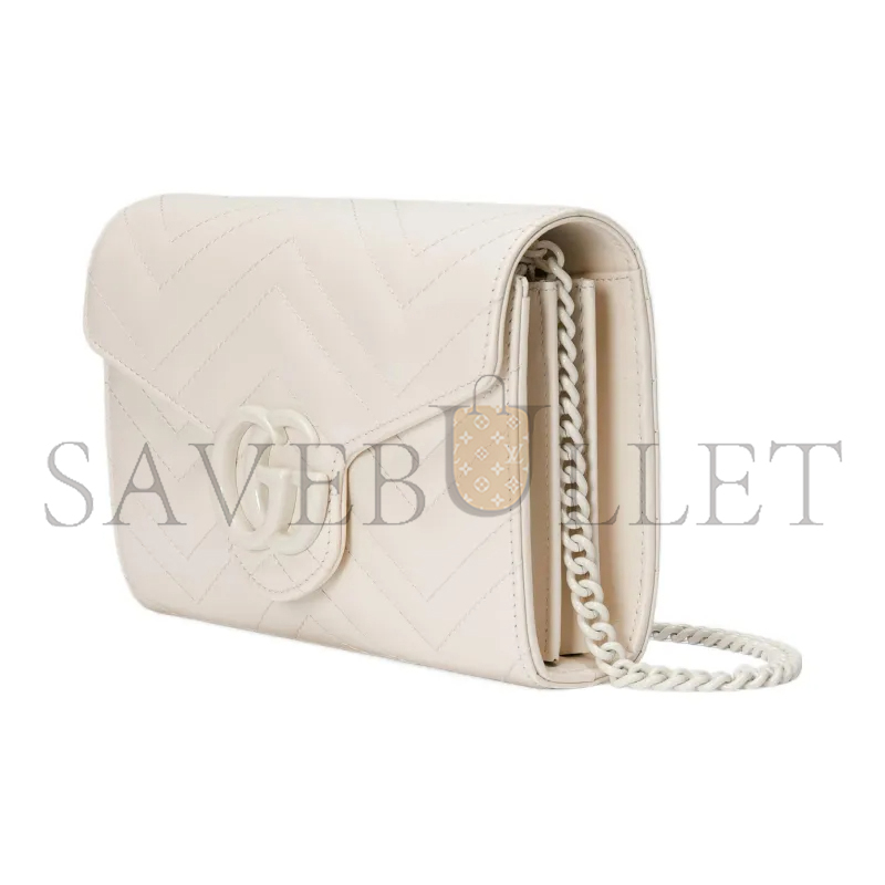 G*u*i gg marmont wallet on chain 474575 (20*13*6cm)